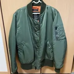 ALPHA INDUSTRIES MA-1ジャケット Lサイズ オリーブグリーン