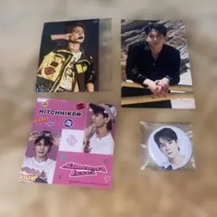 JO1 豆原一成　トレカ、ポストカード、生写真、缶バッジ
