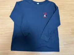 Minnie Mouse 長袖Tシャツ ネイビー