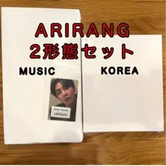 BTS ARIRANG アルバム 2形態 新品未開封 トレカつき