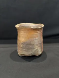 【新品•未使用】備前焼　グラスのサムネイル