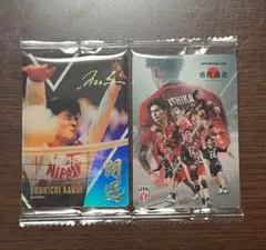 バレーボール ウエハース 川合俊一 集合A 2枚セット