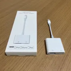 カメラアダプター lightning