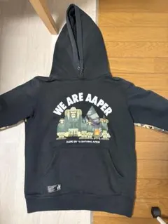 A Bathing Ape ダメージ加工パーカー グレー - メルカリ