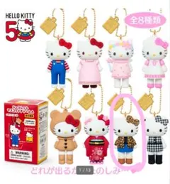 キティー展 シークレットマスコットチャームA ヒョウ柄