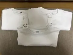 UNIQLO 白　エアリズムコットンオーバーサイズTシャツ　XL 3枚セット