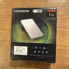 未開封新品｜I-O DATA カクうすLite 1TB 外付けHDD　白 新品】I-O DATA カクうすLite 1TB 外付けHDD 白 - メルカリ