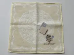 JILL STUART クマ刺繍 タオルハンカチ