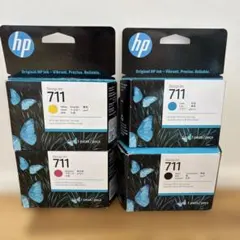 HP DesignJet 711 711B インク 4色セット - メルカリ