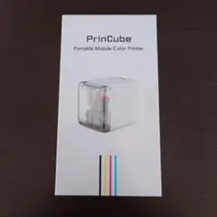 未使用未開封PrinCube ポータブル カラープリンター あらゆる場所に印刷可能！世界最小のポータブルプリンター『PrinCube