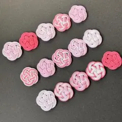 【ひな祭り。❀】ピンク 水引 15個 №0110