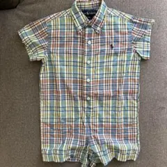 Ralph Lauren チェック柄ロンパース 18M