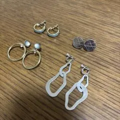 イヤリング 4点セット