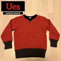 ウエス Ues 両面Vガゼット付スウェット（ヴィンテージやデニムダンガリー好き◎のサムネイル