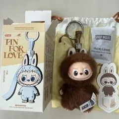 【正規品】POPMARTラブブ PINFORLOVE イニシャル　L