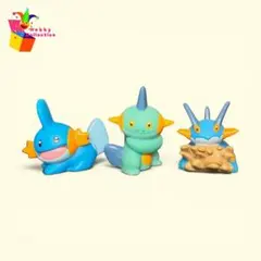 ポケモンキッズ ポケモン 指人形 ミズゴロウ ヌマクロー ラグラージ 3