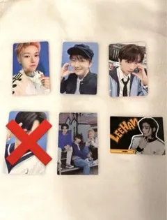 BOYNEXTDOOR トレカ ステッカー PARCO ウナク リウ イハン他