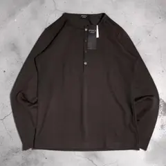 ピ*カ様 【新品・未使用】EPOCA UOMO ヘンリーネック ロンT ブラウンのサムネイル