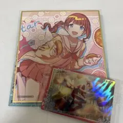 プロセカ　バースデー色紙　望月穂波　ウエハース付