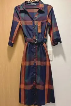 レッド ロングワンピース