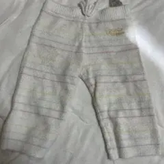 ジェラピケ ホワイト ストライプ 80-90