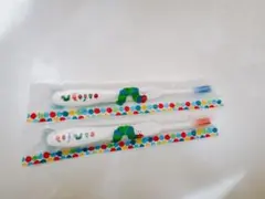 いもむしデザイン 子供用歯ブラシ ５本セット