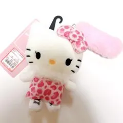 サンリオ ハローキティ ヒョウ柄 ぬいぐるみキーホルダー アベイル ギャルキティ