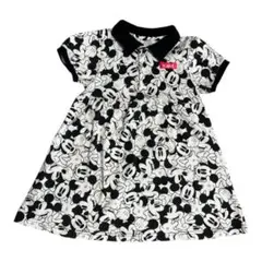 X-girl エックスガール ×Disney ミッキー総柄 ワンピース