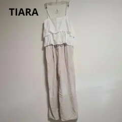 TIARA レース フリル キャミロンパース オールインワン コンビネゾン 2のサムネイル