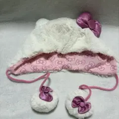 USJ キャラクター帽子 耳付きファー