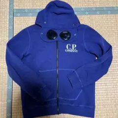C.P. COMPANY ゴーグル付きパーカー ネイビー