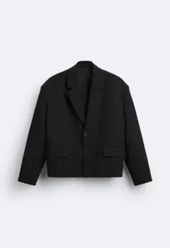 ZARA オーバサイズ クロップド ブレザー limited edition