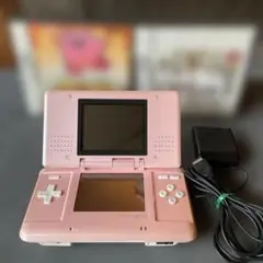 Nintendo DSピンク 本体 ACアダプター付き+ソフト2個