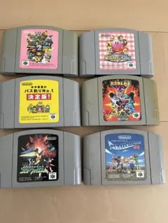 Nintendo 64 ゲームソフト 6本セット