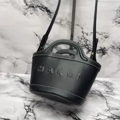 (美品)大人気、MARNI 、マルニ、トロピカリア、2way 、オールレザー、黒のサムネイル