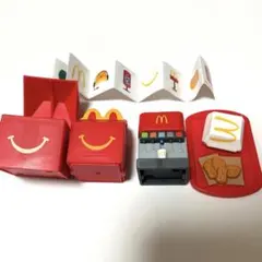 ハッピーセット　ミニチュアマクドナルド　ドリンク　チキンナゲット　びっくり