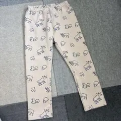 ユニクロ　レギンス　裏起毛　100cm