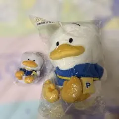 サンリオ はぴだんぶい ハッピー戦隊 あひるのペックル　マスコット サンリオ はぴだんぶい ハッピー戦隊 マスコット ぬいぐるみ あひるの