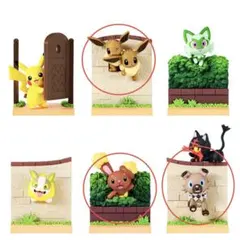 ポケモン ぴょこっと　おかえりコレクション フィギュア5点セット