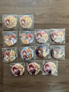 すとぷり　るぅとくん・莉犬くんペア缶バッジ