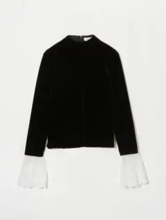 tanakadaisuke velours pullover