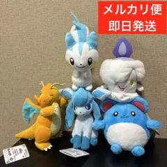 即日発送　ポケモン　ぬいぐるみ　5体　プライズ　グレイシア　パチリス　マリル　等