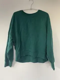 UNIQLO スウェットトレーナー　グリーン
