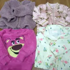 子供服 女の子 冬物 まとめ売り 100cm 95cm ボアジャケット