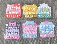 韓国限定 サンリオ マシュマロシール 5枚セット ぷっくりシール