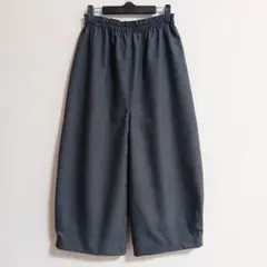 ハンドメイド　はんぱ丈パンツ　丈83　グレー