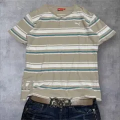 00s【OLD PUMA】Polo Shirt C-boy/ Y2K/テックのサムネイル