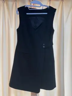 FREE'S MART ジレ風ラップミニジャンパースカート　S