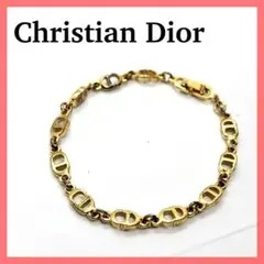 ディオール ブレスレット CDロゴ ブランドロゴ 刻印 ゴールド系