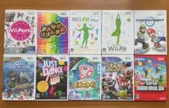 任天堂 Wii ソフト まとめ売り